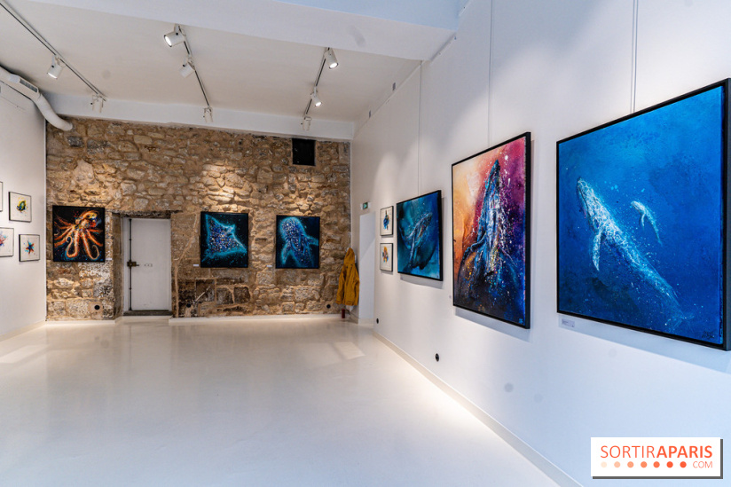 Exposition street-art Sax à Paris : A travers l'océan