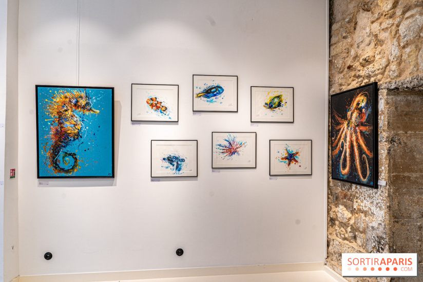 Exposition street-art Sax à Paris : A travers l'océan