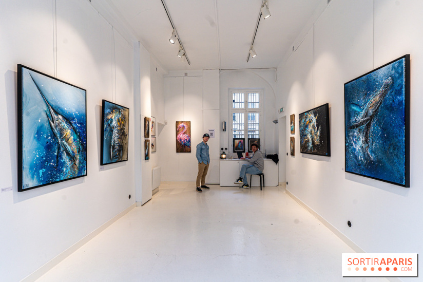 Exposition street-art Sax à Paris : A travers l'océan
