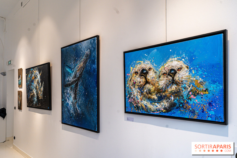 Exposition street-art Sax à Paris : A travers l'océan