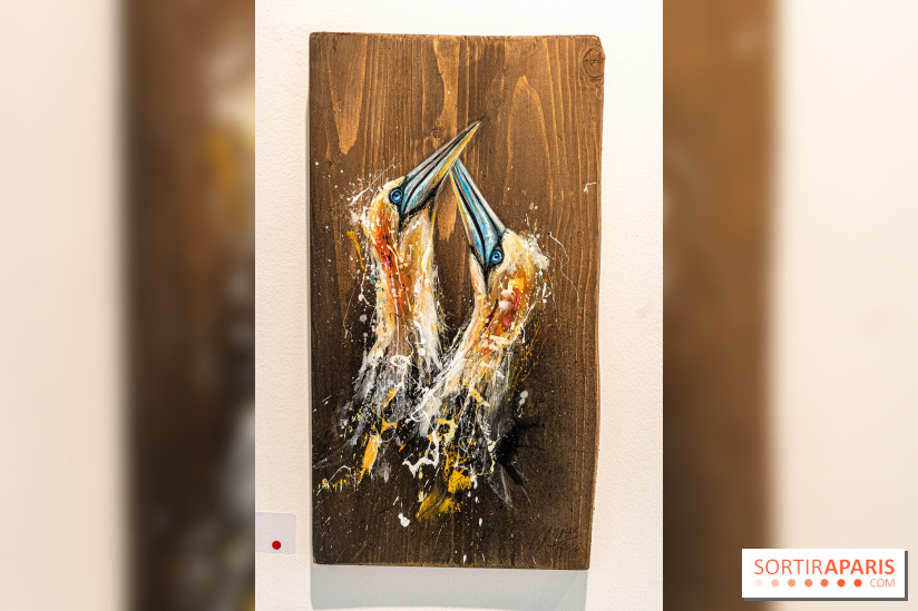 Exposition street-art Sax à Paris : A travers l'océan