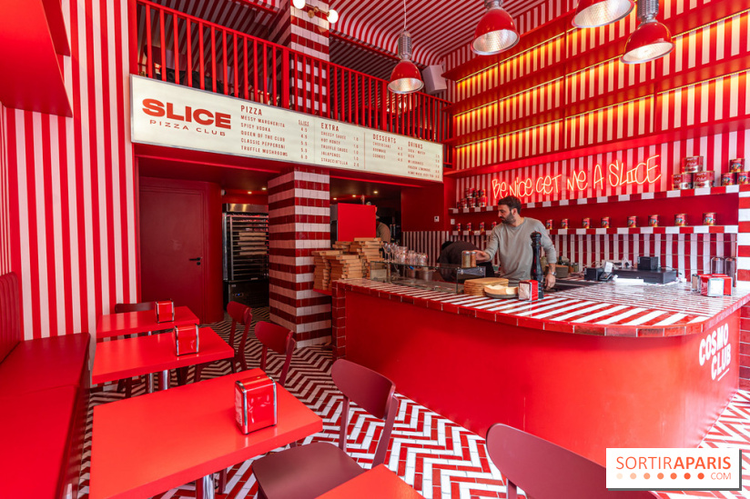 Slice Pizza Club, la pizzeria aux parts XXL à Paris