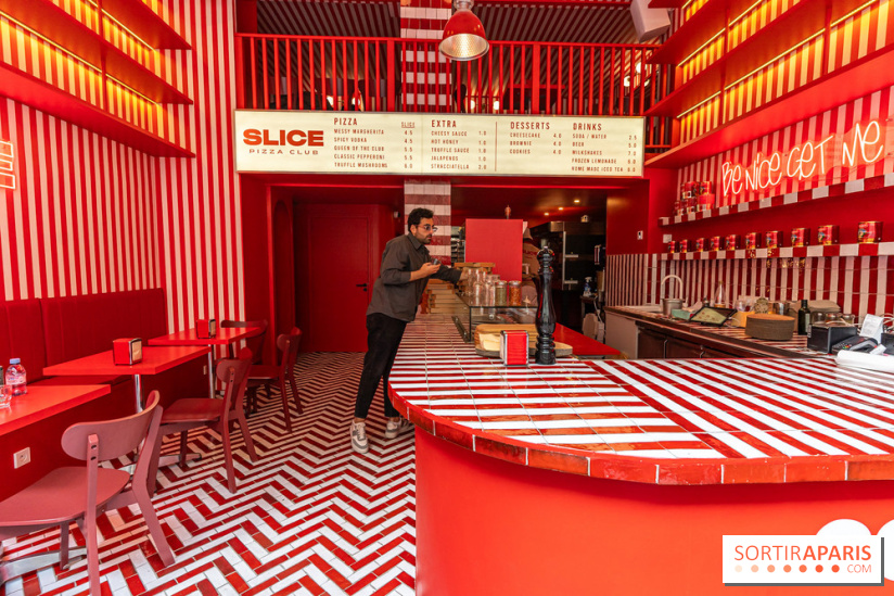 Slice Pizza Club, la pizzeria aux parts XXL à Paris