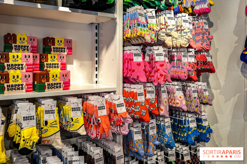 Destockage de chaussettes Happy Socks, adultes et enfants, à Paris - image00011