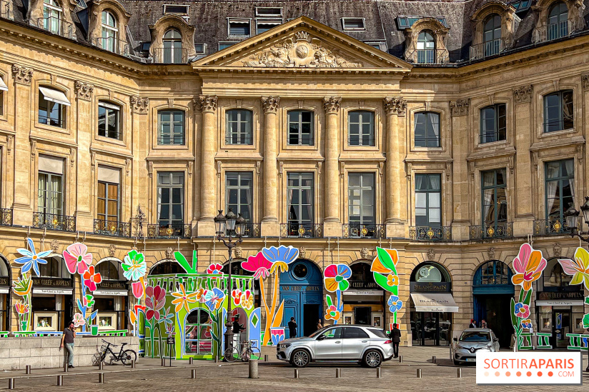 Van Cleef & Arpels pop up photocall Place Vendôme