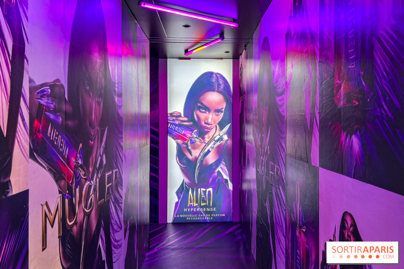 Mugler installe un pop up sensoriel et immersif avec des animations gratuites, à Paris - image00005