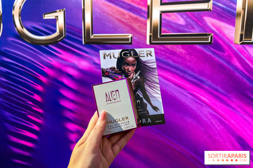 Mugler installe un pop up sensoriel et immersif avec des animations gratuites, à Paris