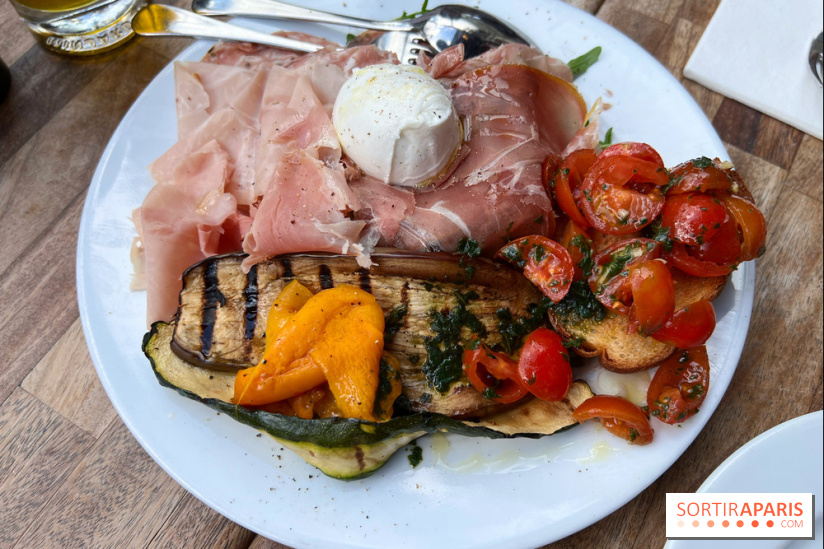 Les Vitelloni - Légumes grillés, jambon, mozzarella