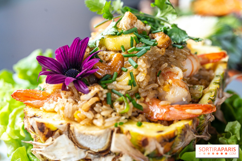 Didi Saigon, le restaurant vietnamien de Villiers sur Marne (94) -  riz sauté aux crevettes et ananas