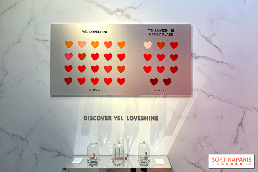 YSL Loveshine Factory - pop up Yves Saint Laurent Beauté