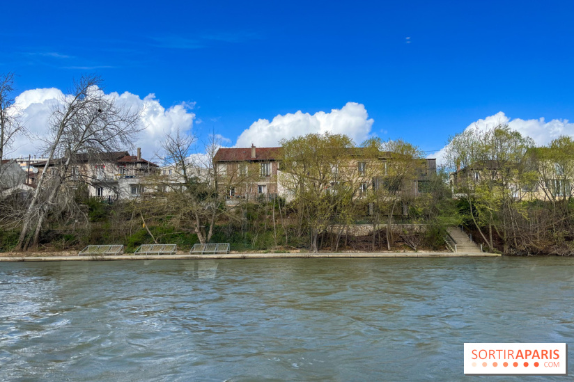 Croisière olympique sur l'île Saint-Denis - écluse de la briche