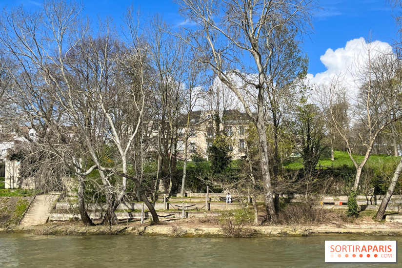 Croisière olympique sur l'île Saint-Denis - quais Epinay-sur-Seine