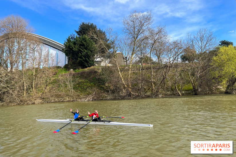 Croisière olympique sur l'île Saint-Denis - aviron Île des Vannes