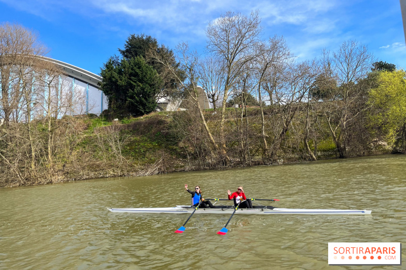 Croisière olympique sur l'île Saint-Denis - aviron Ile des Vannes
