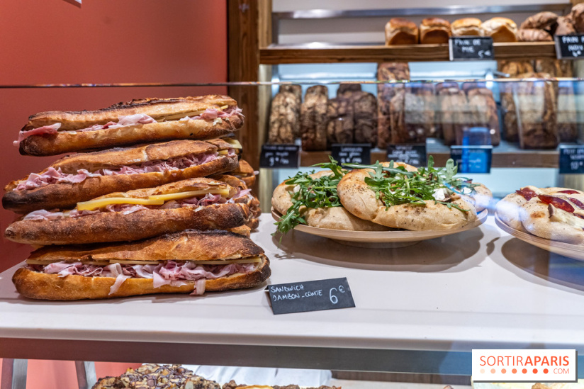 Éveil Boulangerie aux farines anciennes Paris 17e - sandwich