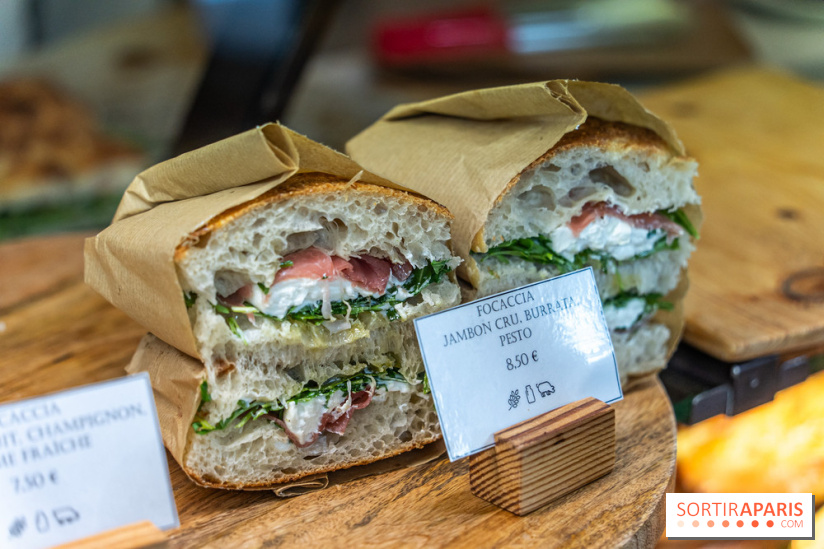 Boulangerie Pâtisserie L'Équilibre Paris 15e - focaccia