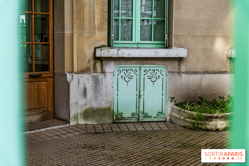 Insolite, la façade originale de la rue Blomet Paris 15e - photos -  A7C9549