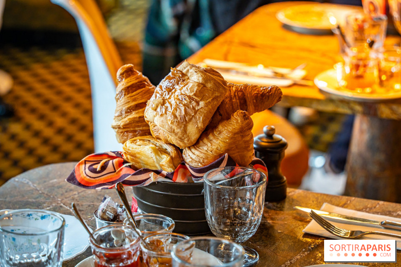 Le brunch festif du Bistrot Podium - Paris 15e - Top Chef -  croissants