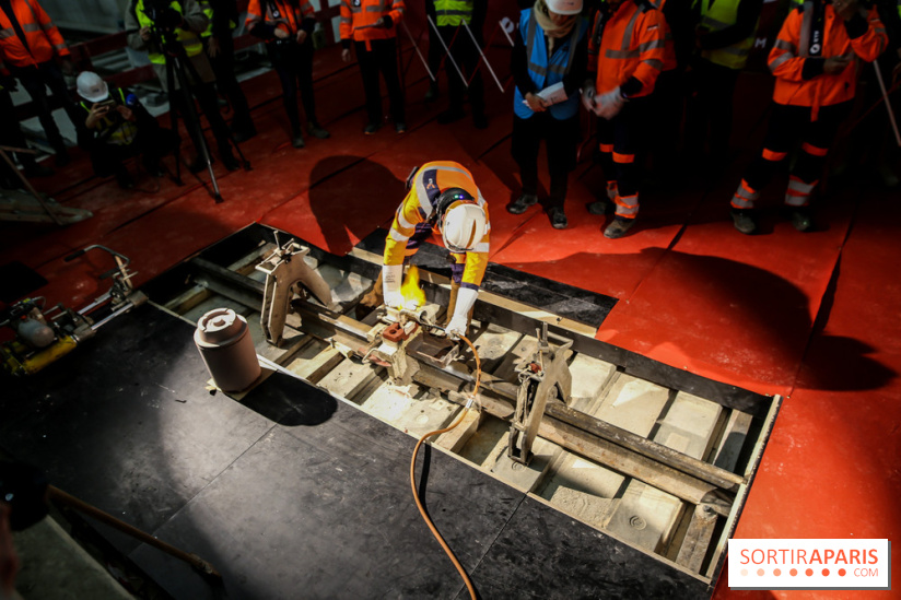 Ligne 15 Sud, nos photos des chantiers de deux gares - IMG 3339