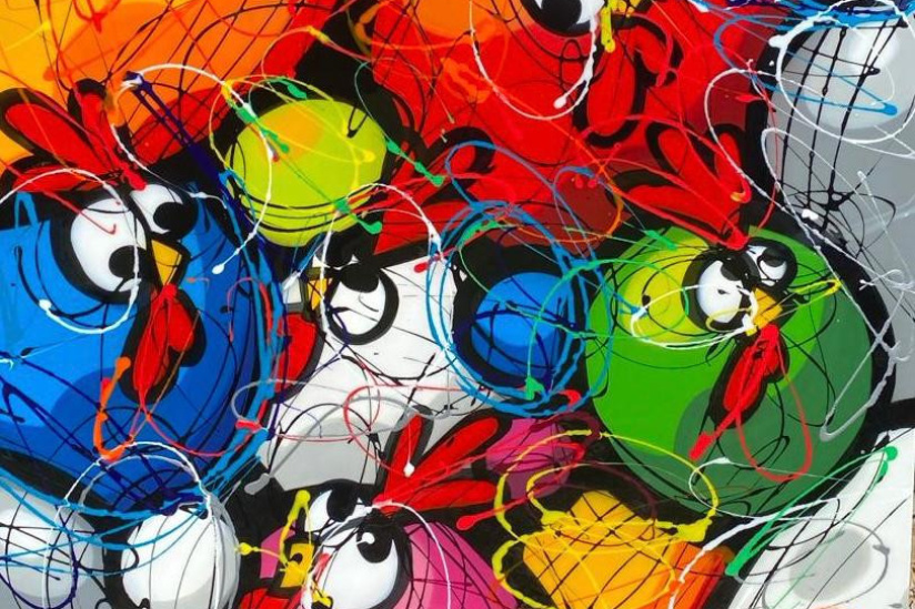 « Free vol » est la nouvelle exposition de l’artiste CEET Fouad. 