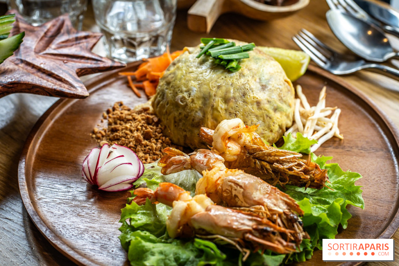 Q Bar, le bistrot et restaurant Thaïlandais à Paris -  pad thaï