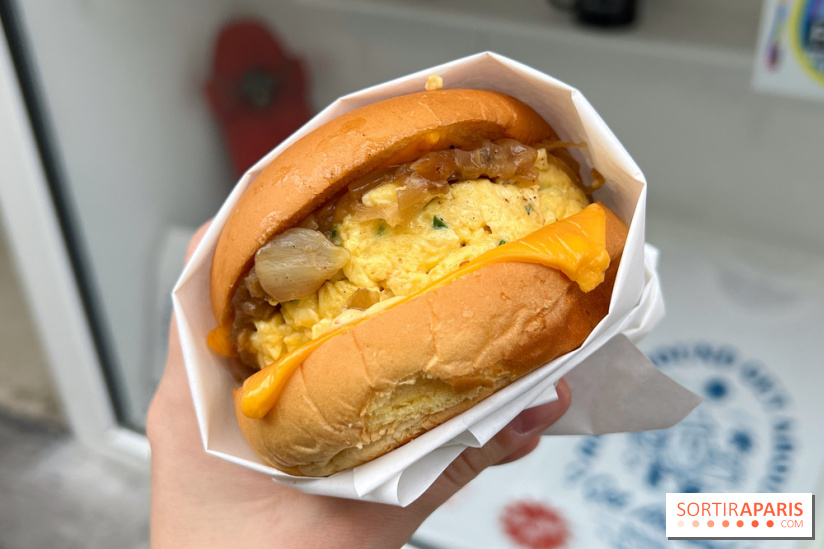 Round Egg Buns - Sandwich oeufs brouillés