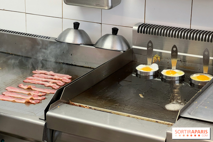 Round Egg Buns - Bacon et oeufs