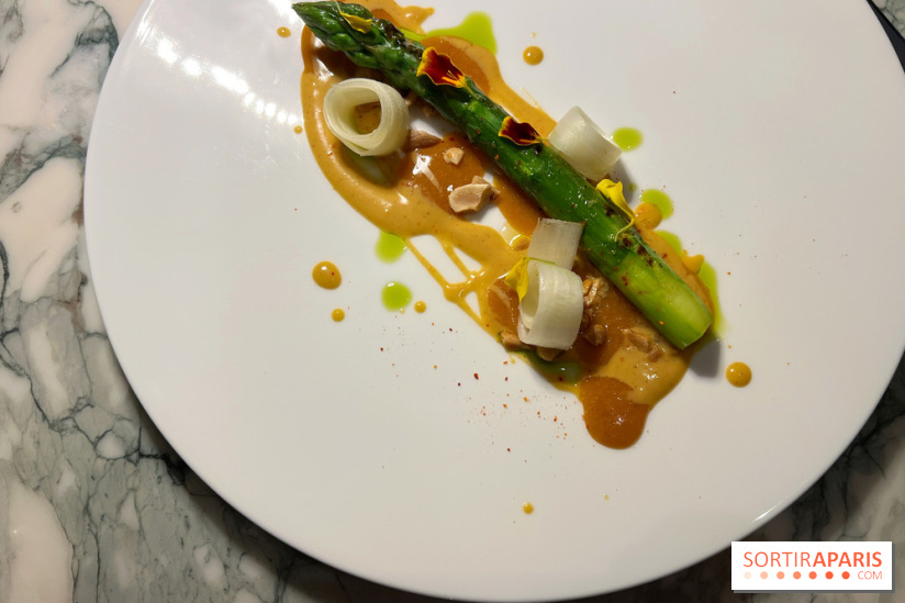 Amâlia - Asperge miso, cacahuète