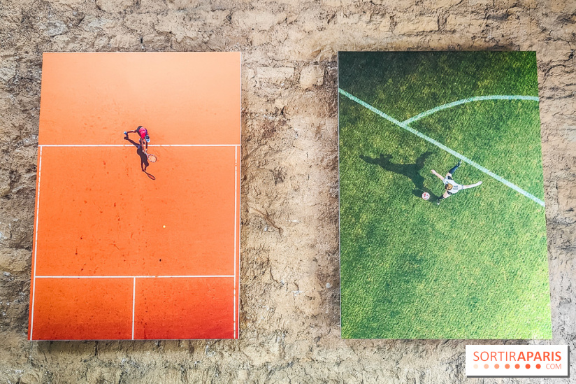 Le sport vu du ciel : l'exposition photo gratuite sur les murs de Bercy Village se dévoile