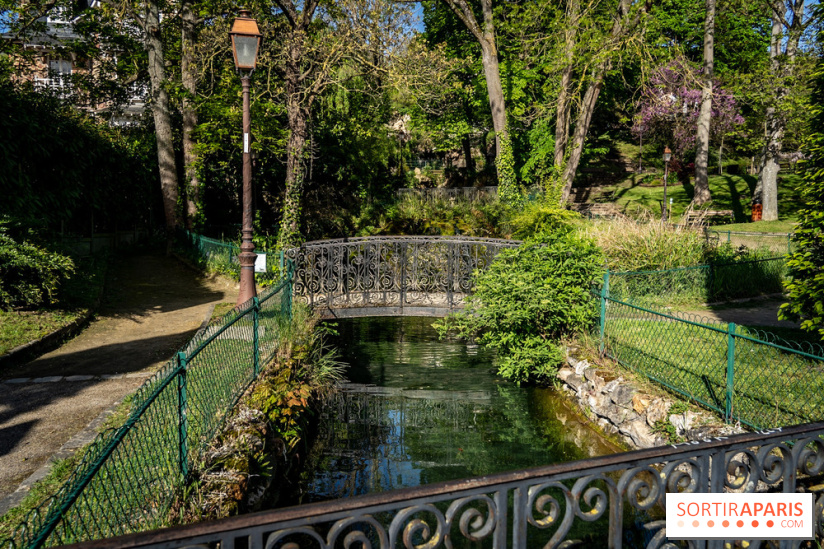 Parc du Dr Fauvel à Villennes sur Seine, grotte et cascades