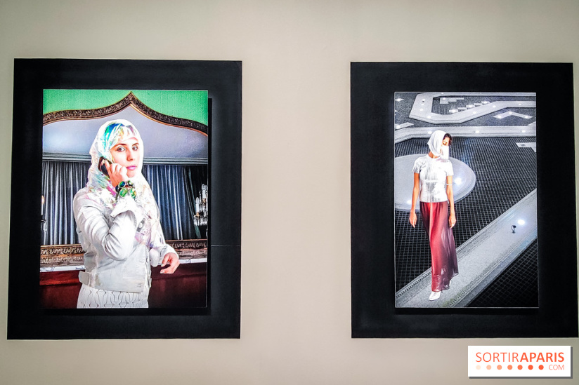 Arabofuturs : l'exposition entre science-fiction et prédictions à l'Institut du Monde Arabe - photos - IMG20240422100309