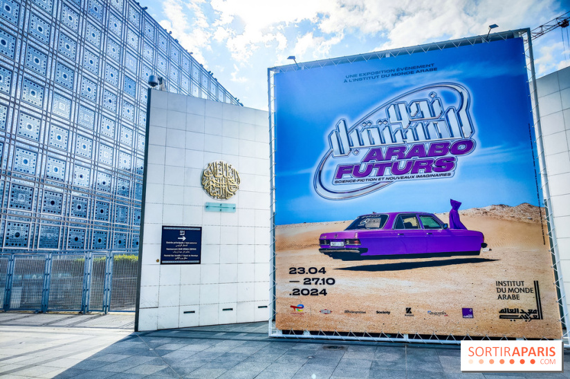 Arabofuturs : l'exposition entre science-fiction et prédictions à l'Institut du Monde Arabe - photos - IMG20240422103605