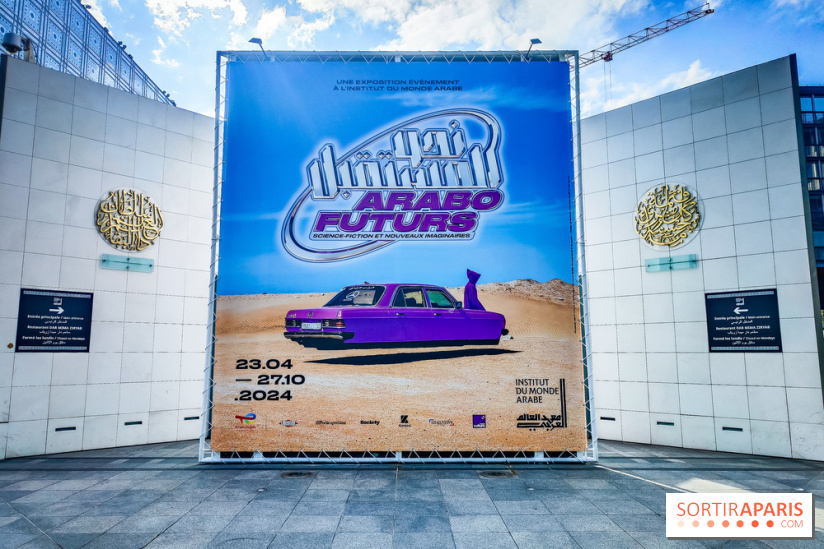 Arabofuturs : l'exposition entre science-fiction et prédictions à l'Institut du Monde Arabe - photos - IMG20240422103603