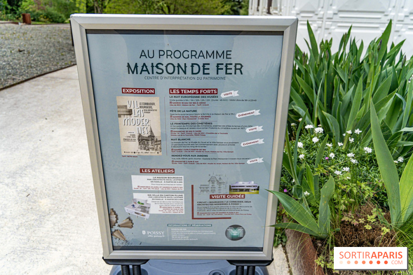 La Maison de Fer de Poissy, le musée au cœur du parc Meissonnier -  A7C2000