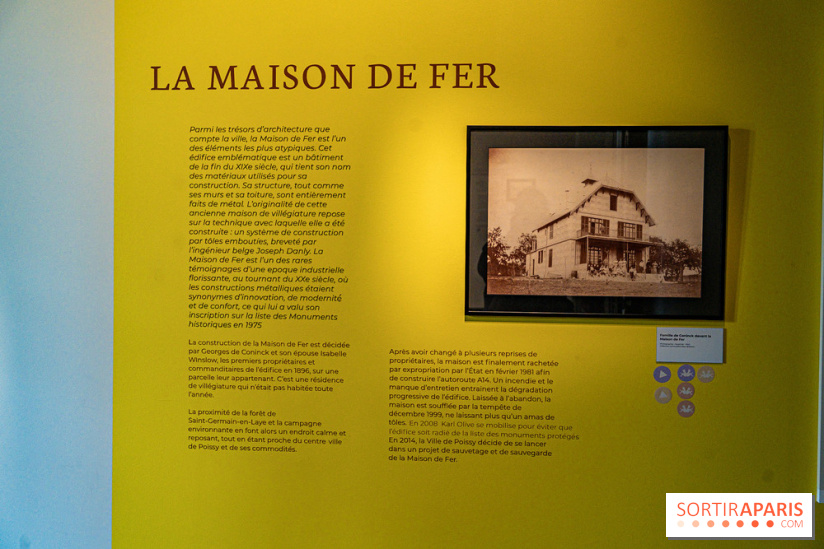 La Maison de Fer de Poissy, le musée au cœur du parc Meissonnier