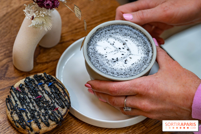 Fu Patisserie et coffee shop Paris 13e -  sésame latte