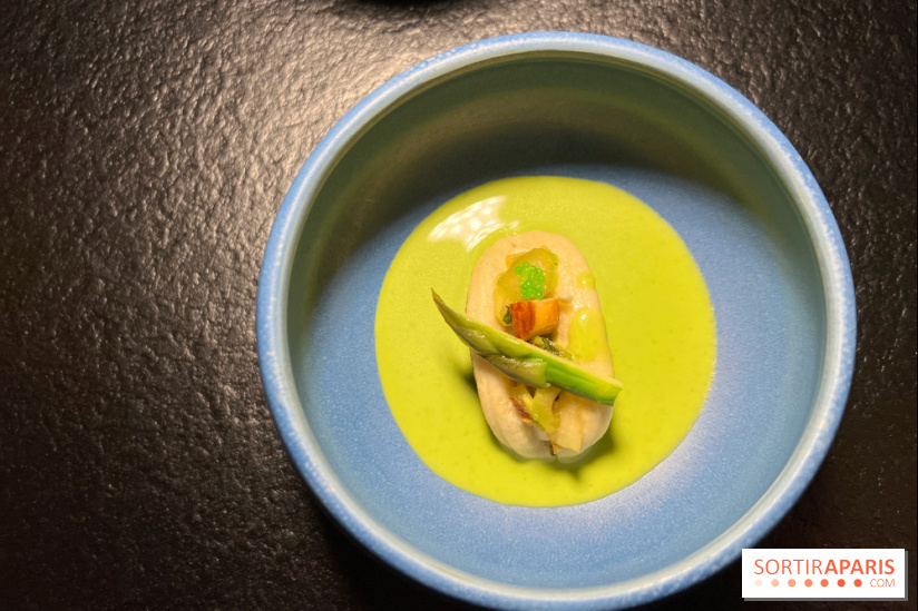 Quelque Part - Bao aux asperges