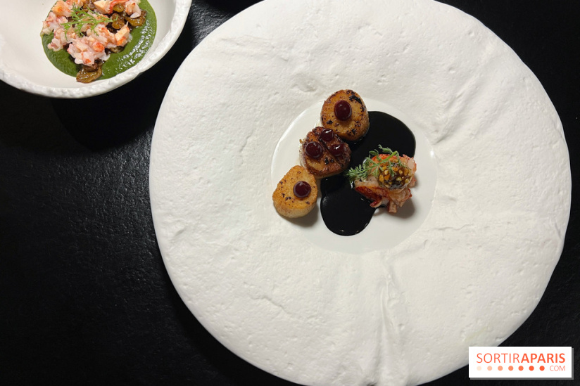 Quelque Part - Homard bleu et Saint-Jacques