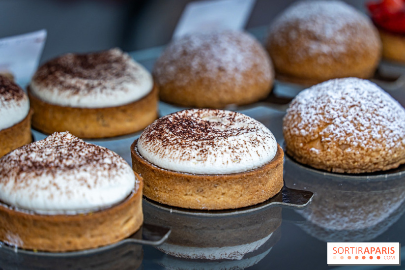 Pâtisserie Mélilot Paris 20e arrondissement -  tarte cappuccino