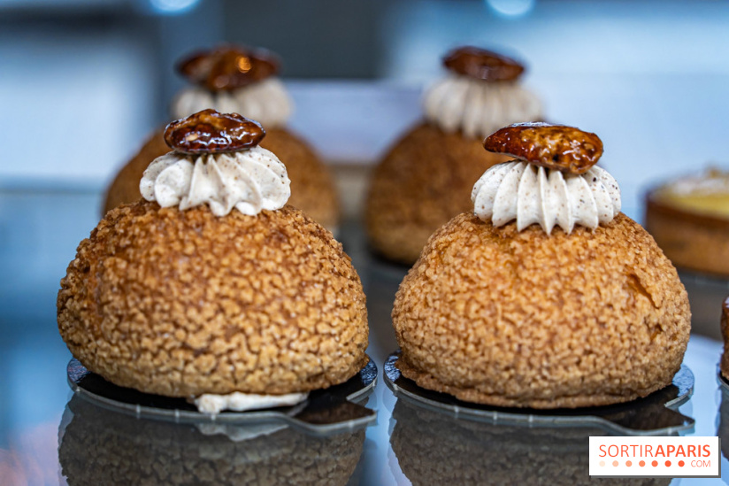 Pâtisserie Mélilot Paris 20e arrondissement -  chou noix de macadamia
