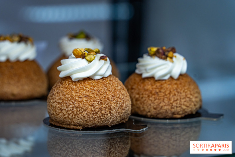 Pâtisserie Mélilot Paris 20e arrondissement -  chou pistache