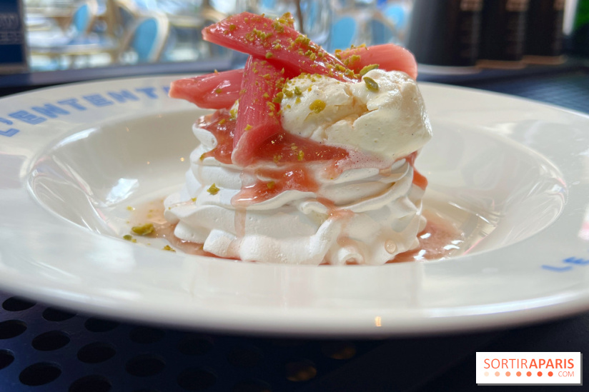 L'Entente - Pavlova rhubarbe