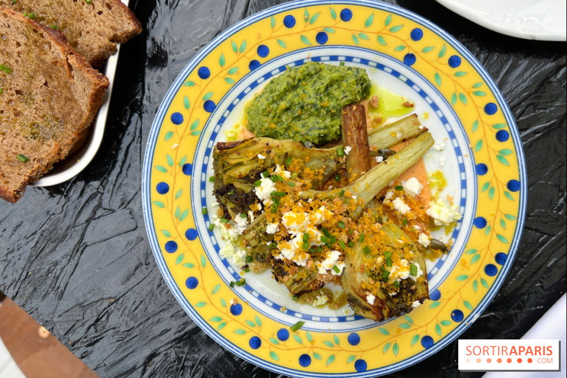 Marquis - Artichauts chimichurri