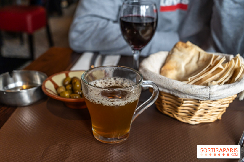 Boulevard Beirut, restaurant Libanais à Poissy -  thé vert menthe