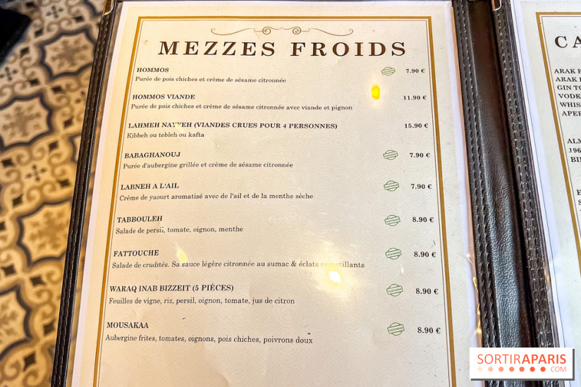 Boulevard Beirut, restaurant Libanais à Poissy - carte - menu