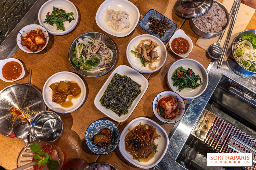 Hwaro Grill, le barbecue Coréen Paris 15e -  accompagnements