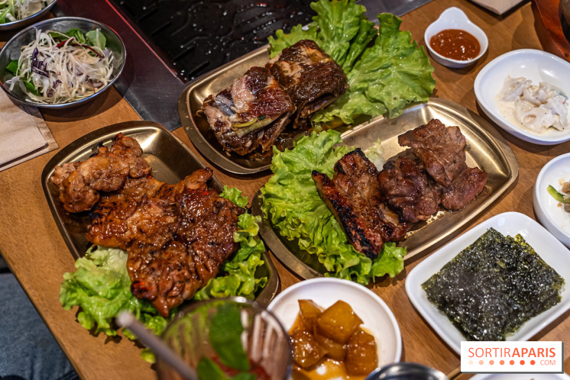 Hwaro Grill, le barbecue Coréen Paris 15e -  grillades