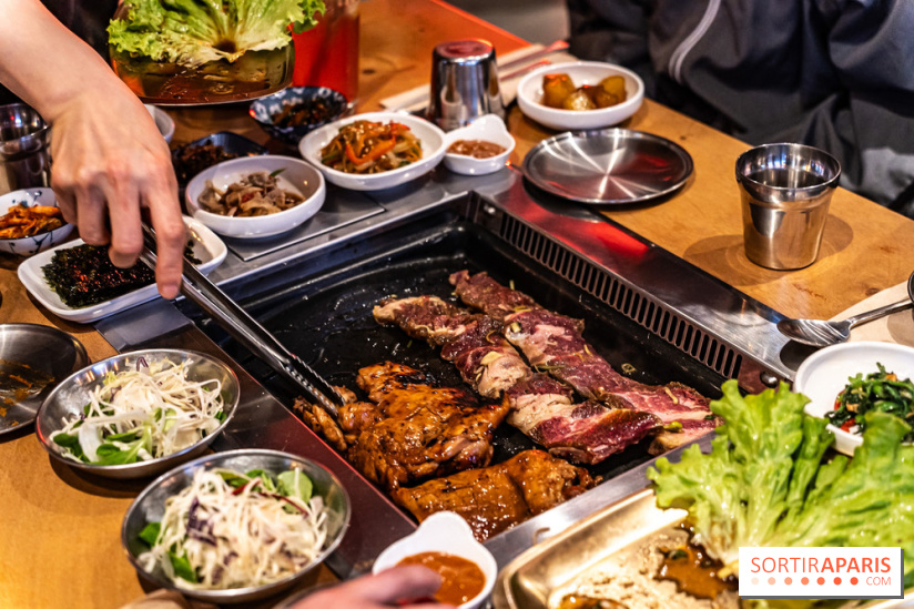 Hwaro Grill, le barbecue Coréen Paris 15e -  grillades
