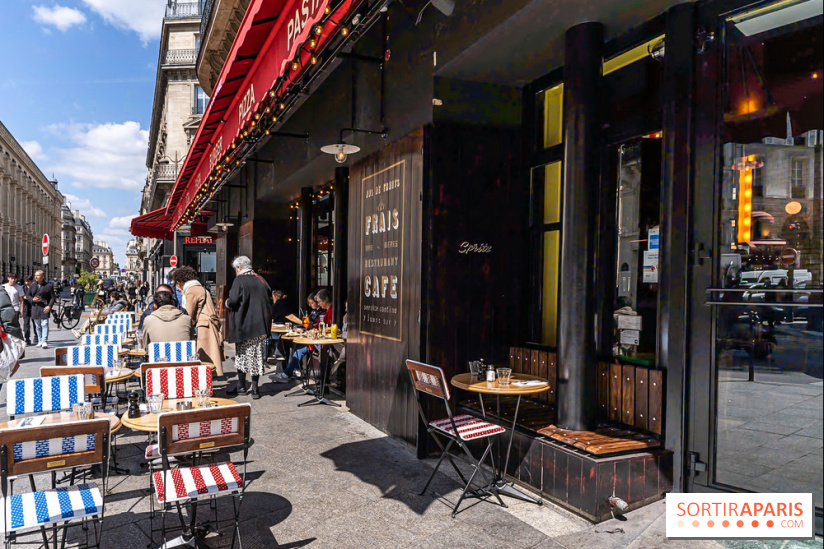 Festival, le café-restaurant rue Étienne Marcel  -  terrasse