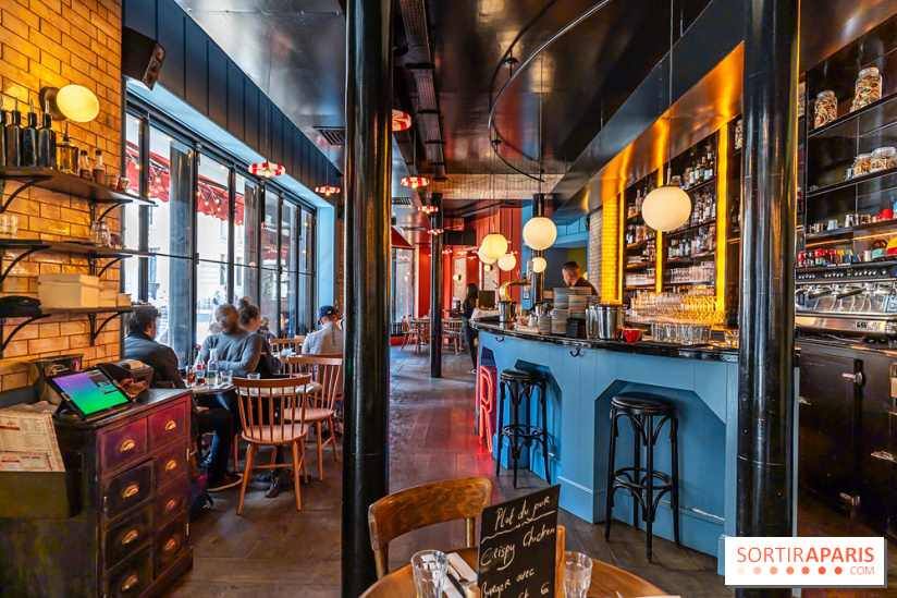 Festival, le café-restaurant rue Étienne Marcel  -  bar